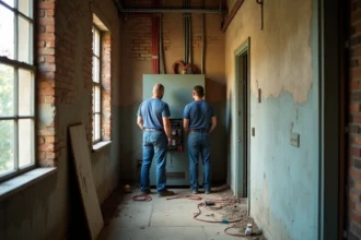 Mise en conformité électrique dans un immeuble ancien pour la sécurité des occupants